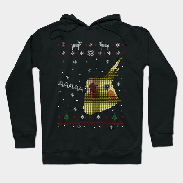 Cockatiel ugly Christmas sweater Hoodie by FandomizedRose